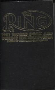 Sportboken - The Ring Record Book - 1981
